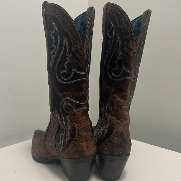 Ariat leather cowboy boots - Picture 3 of 6